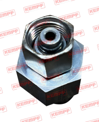 Preview: 98475 KEMPF Einstellbare Manometerstutzen mit Schaft "S"